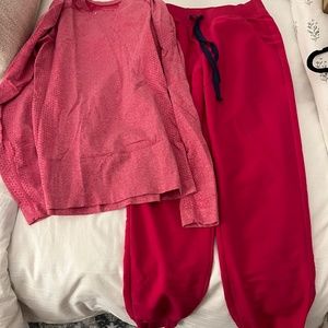 Hot Pink FIGS Scrub Pants